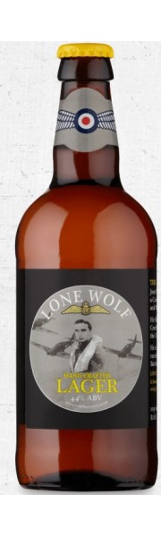 Lone Wolf Lager - Wolf Brewery Attleborough Norfolk- 12x500ml